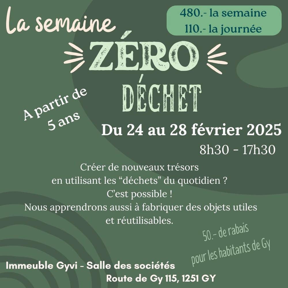 Mazette – La semaine Zéro déchet