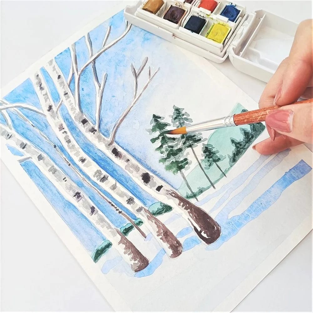 Meet Art Studio – Watercolor Landscape Workshop
