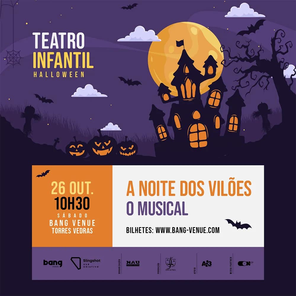 Teatro Infantil Halloween «A Noite dos Vilões»