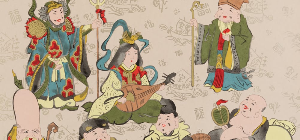 Em conversa com as peças: Os sete Deuses da Felicidade – Visita para crianças