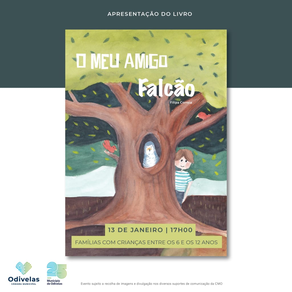 O meu amigo falcão – Apresentação de livro