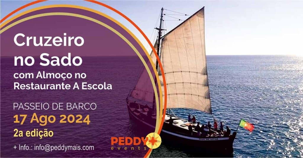 Cruzeiro no Sado com almoço