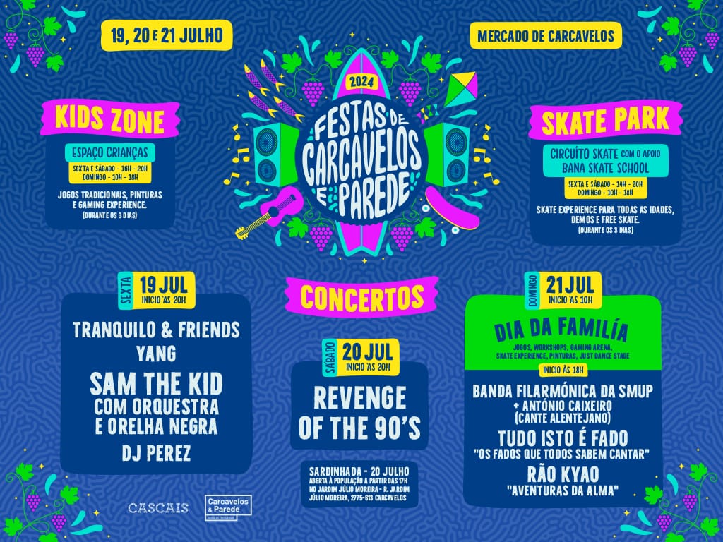 Festas de Carcavelos e Parede 2024