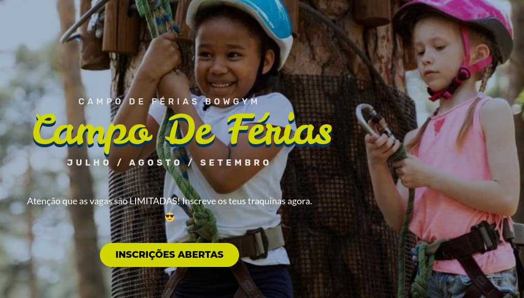 BowGym – Campo de Férias