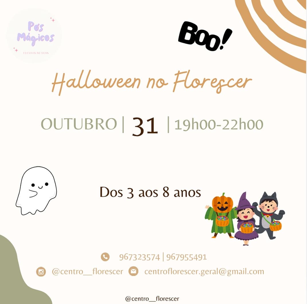 Halloween no Florescer