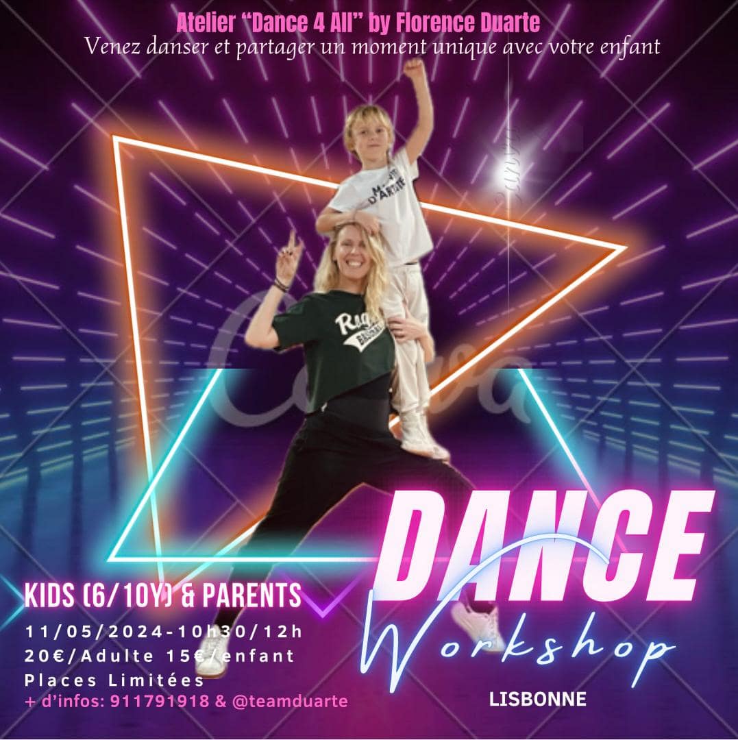 Atelier Dance 4 All by Florence Duarte – Dance Workshop Kids (6/10Y) & Parents