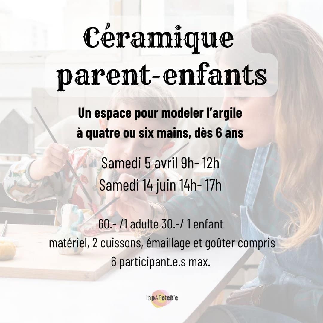 Céramique parent-enfants