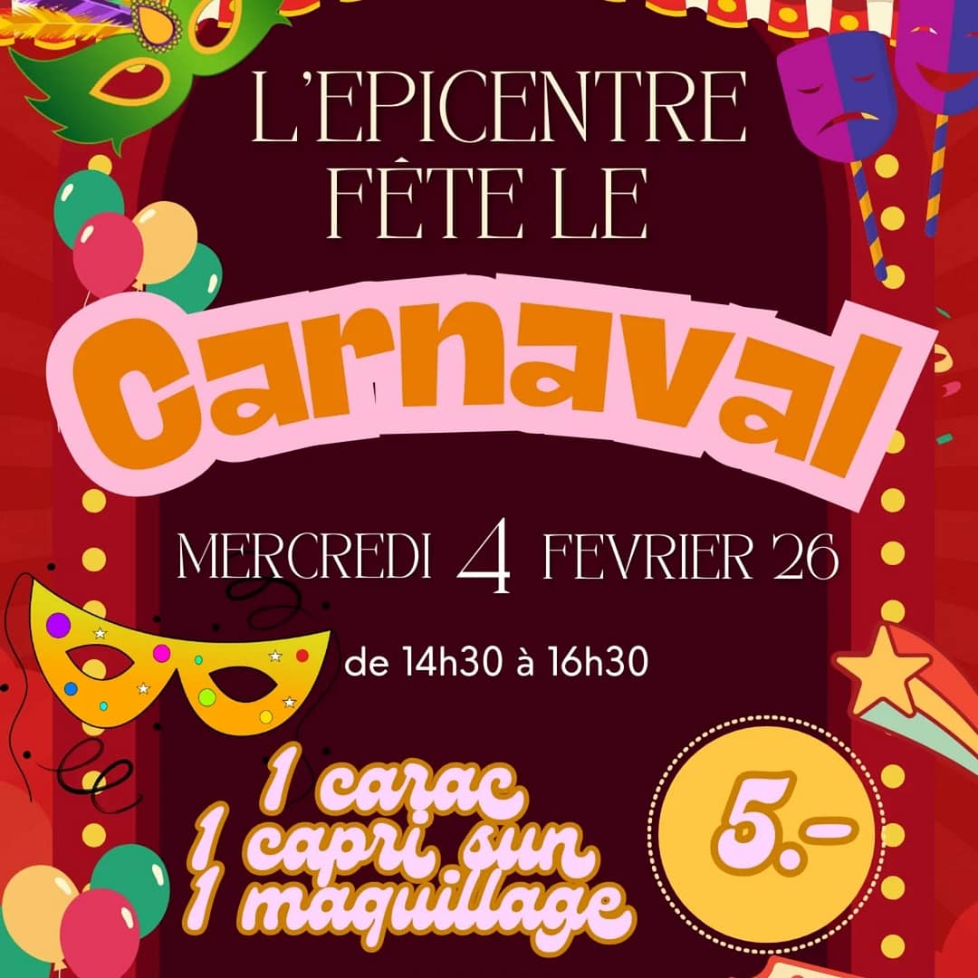 L'Epicentre fête le Carnaval