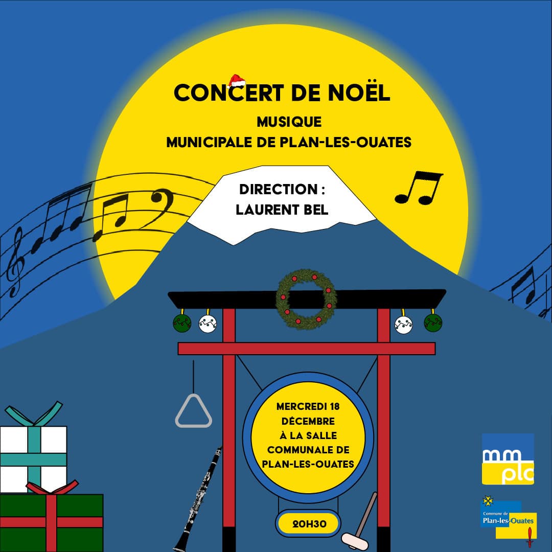Concert de Noël de la Musique Municipale de Plan-les-Ouates