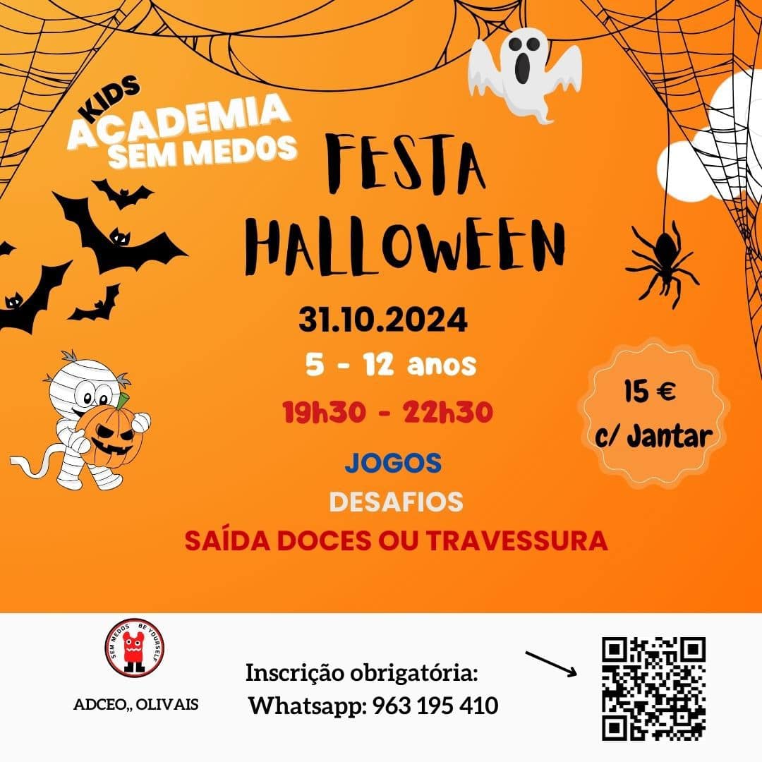 Academia Sem Medos – Festa Halloween