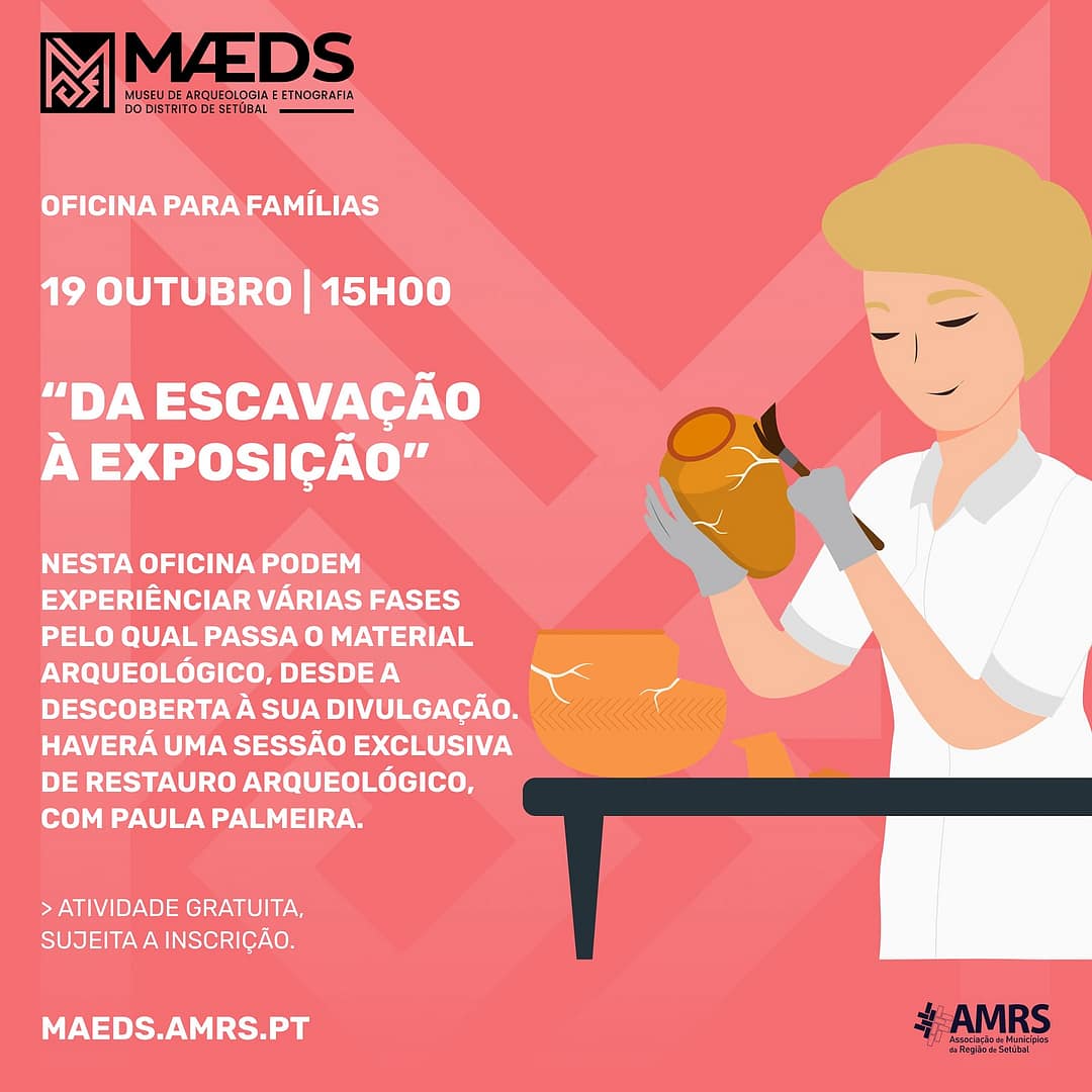 Da Escavação à Exposição – Oficina para Famílias
