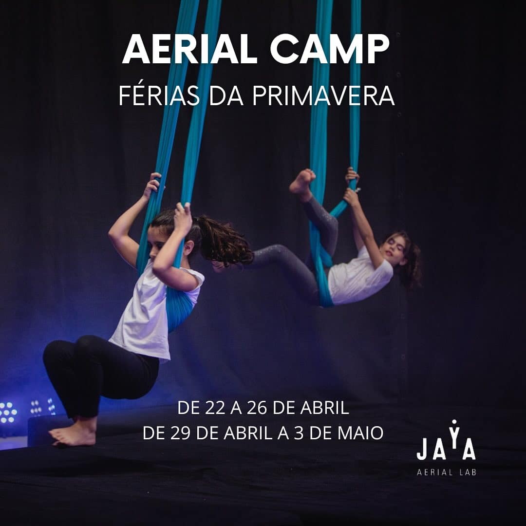 Jaya Aerial Lab – Aerial Camp Férias da Primavera