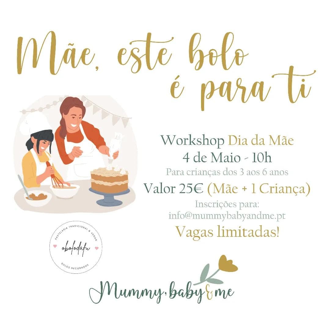 Mãe, este bolo é para ti!