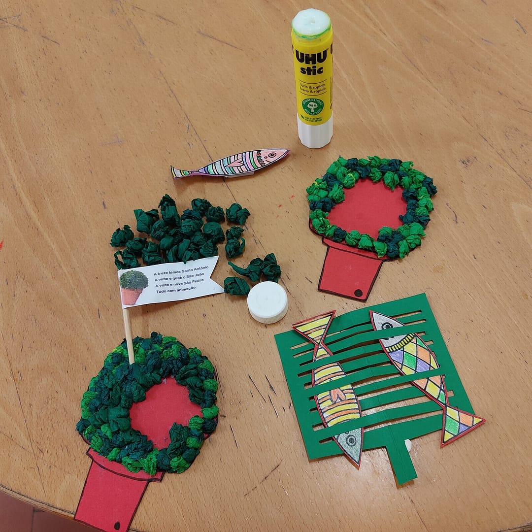 Oficina criativa «Os Santos Populares»