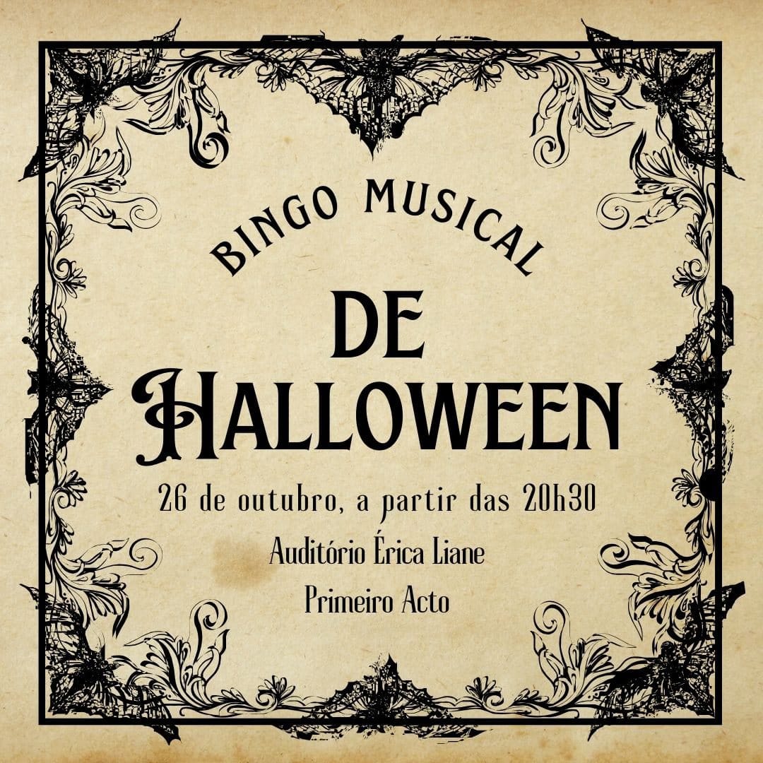 Primeiro Acto – Bingo Musical de Halloween