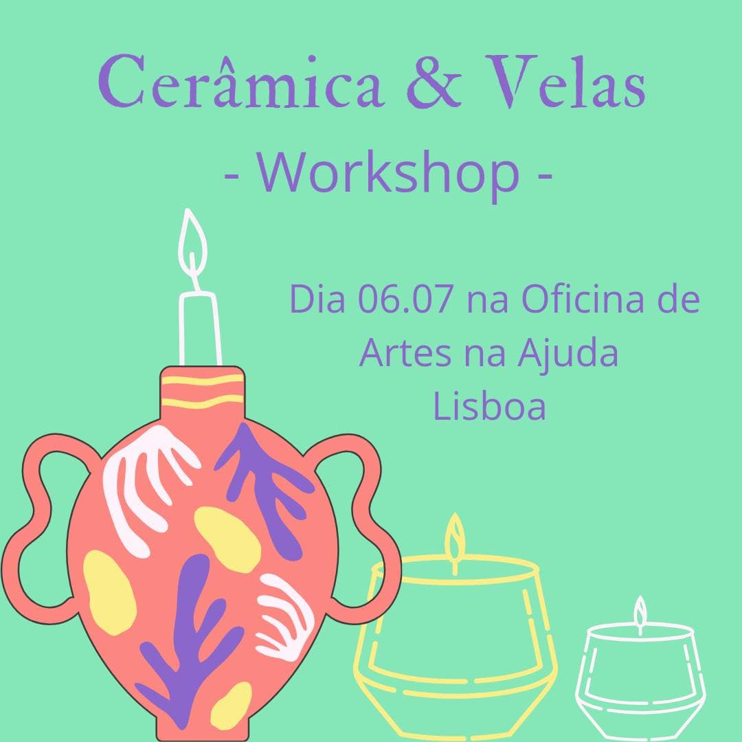 Workshop de Cerâmica e Velas Artesanais