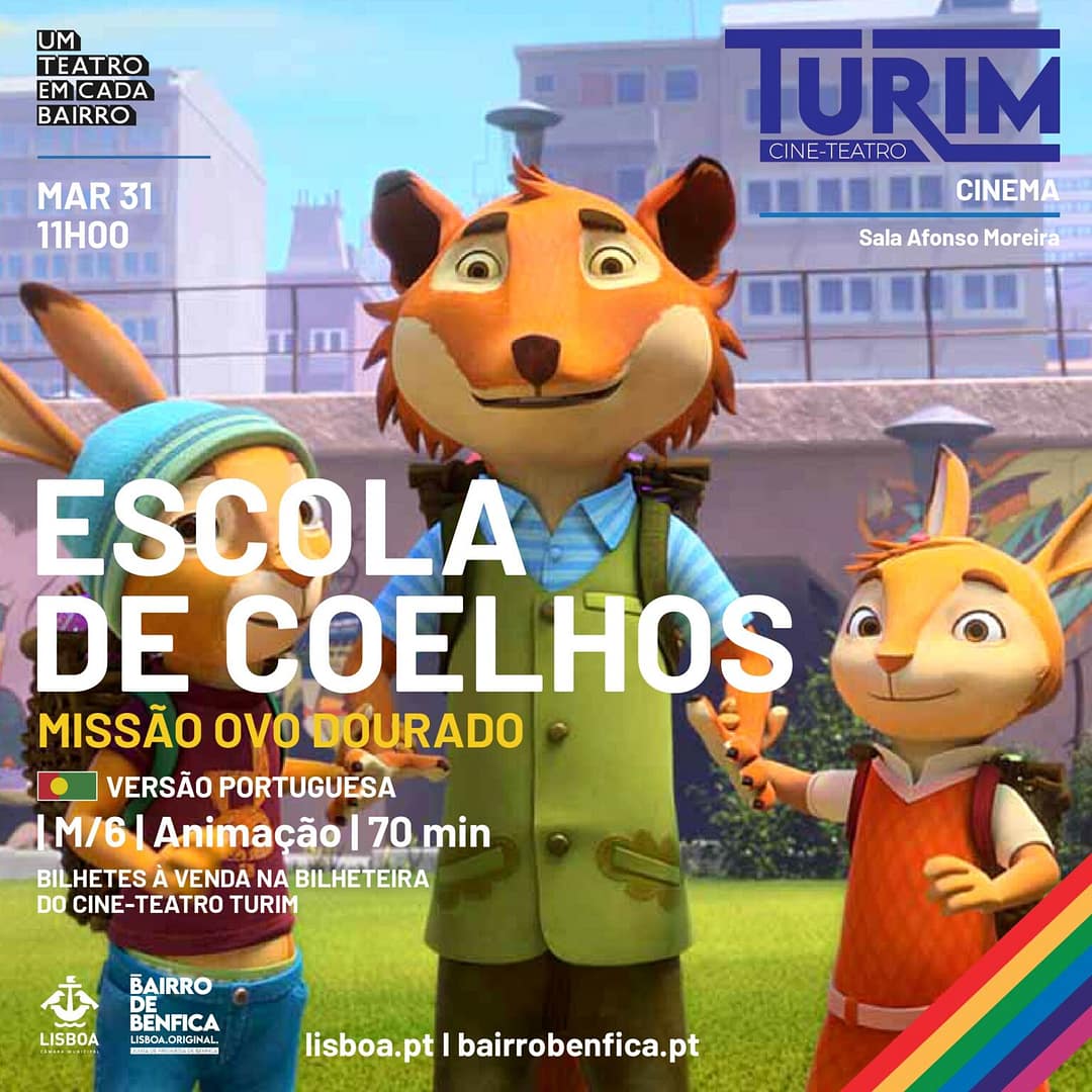Filme «Escola de Coelhos – Missão Ovo Dourado»