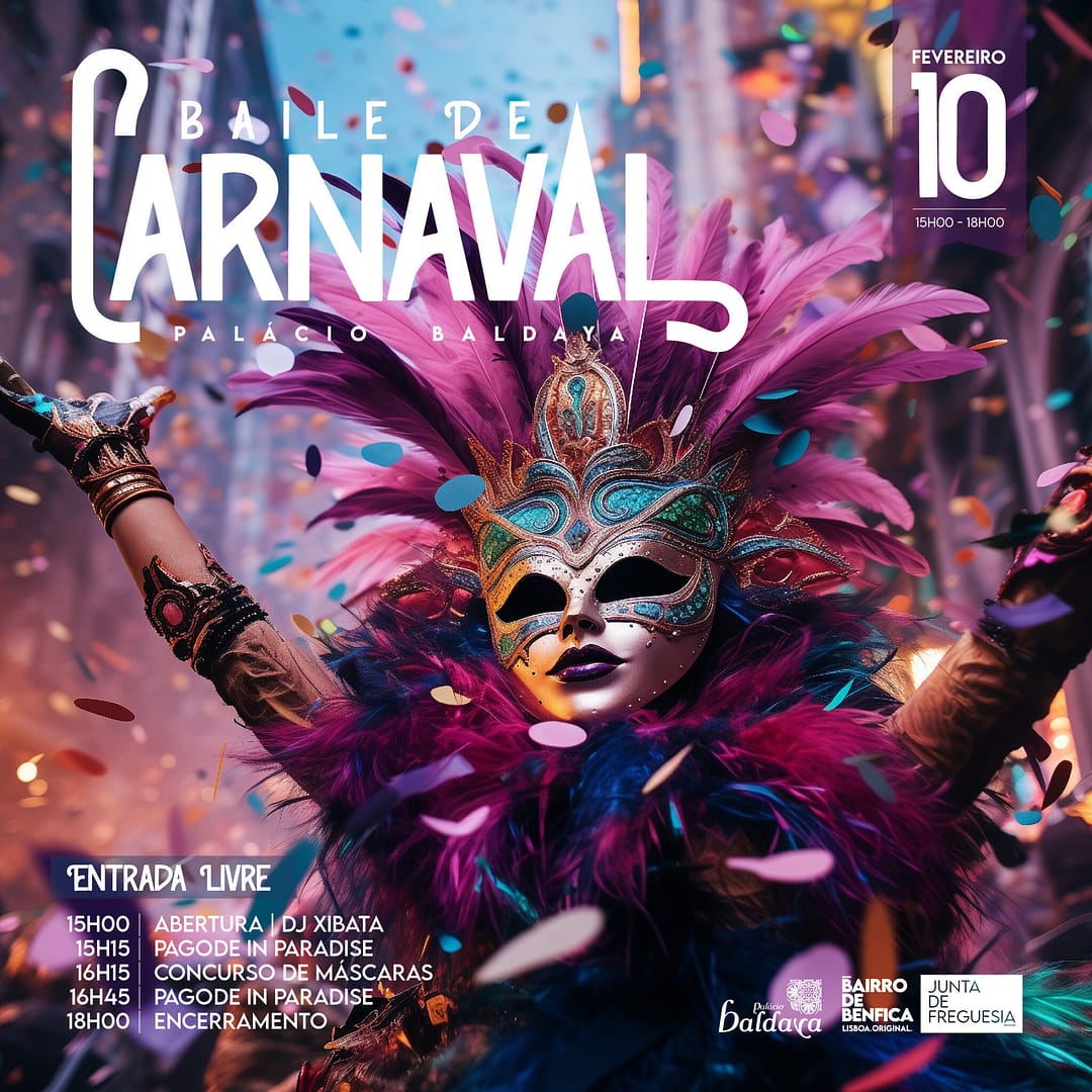 Baile de Carnaval e Concurso de Máscaras
