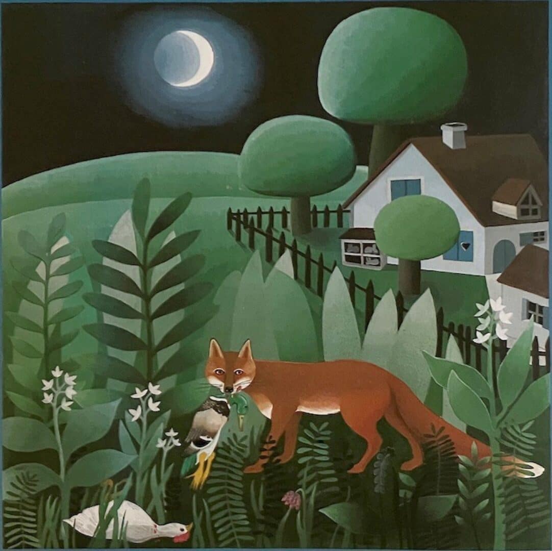 Le renard qui disait non Ă la lune