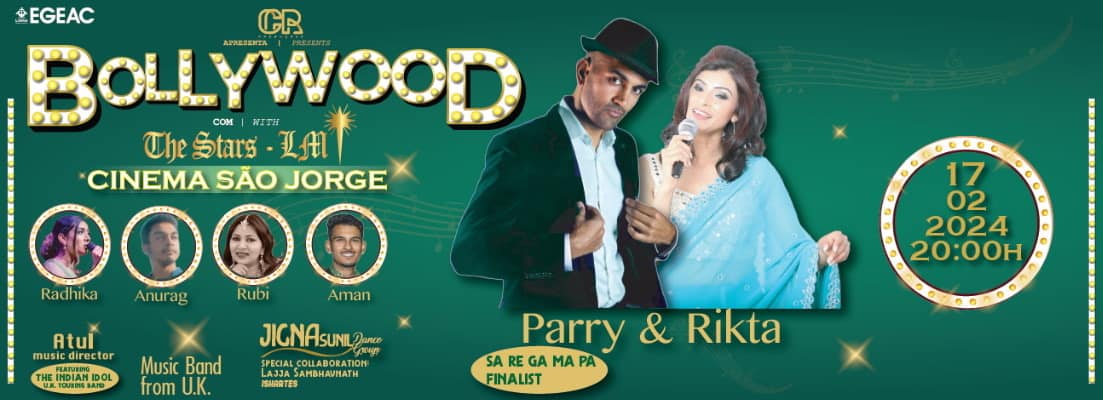 Bollywood – The Stars LM: Espetáculo de Música e Dança Indianas