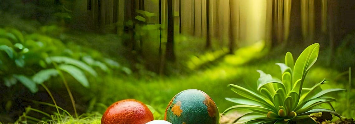 Caça aos ovos de Páscoa na Tapada de Monserrate