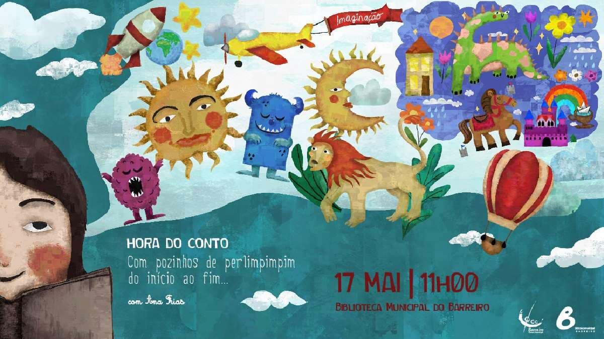 Hora do Conto – «Pozinhos de perlimpimpim do inĂcio ao fim», de Ana Frias