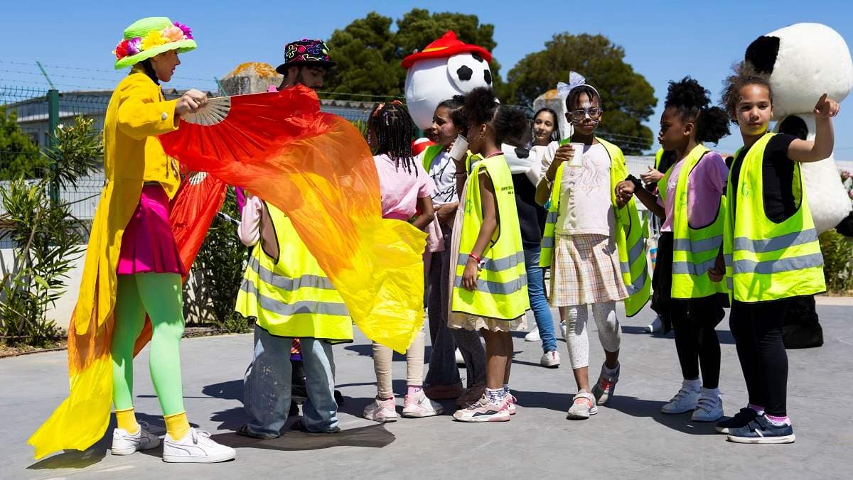 Comemorações do Dia Mundial da Criança na Casa Roque Gameiro