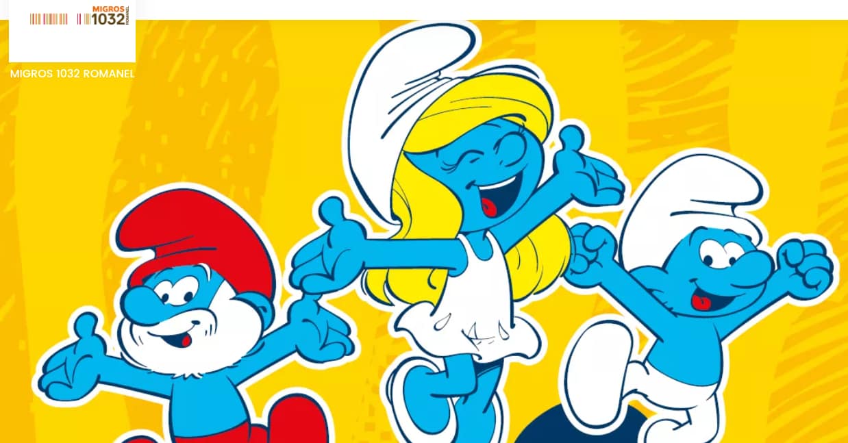 Exposition «Les Schtroumpfs»