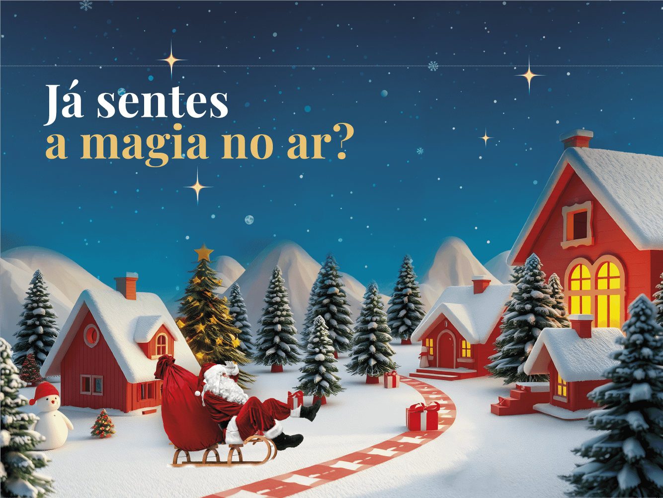 Christmas Village do LoureShopping