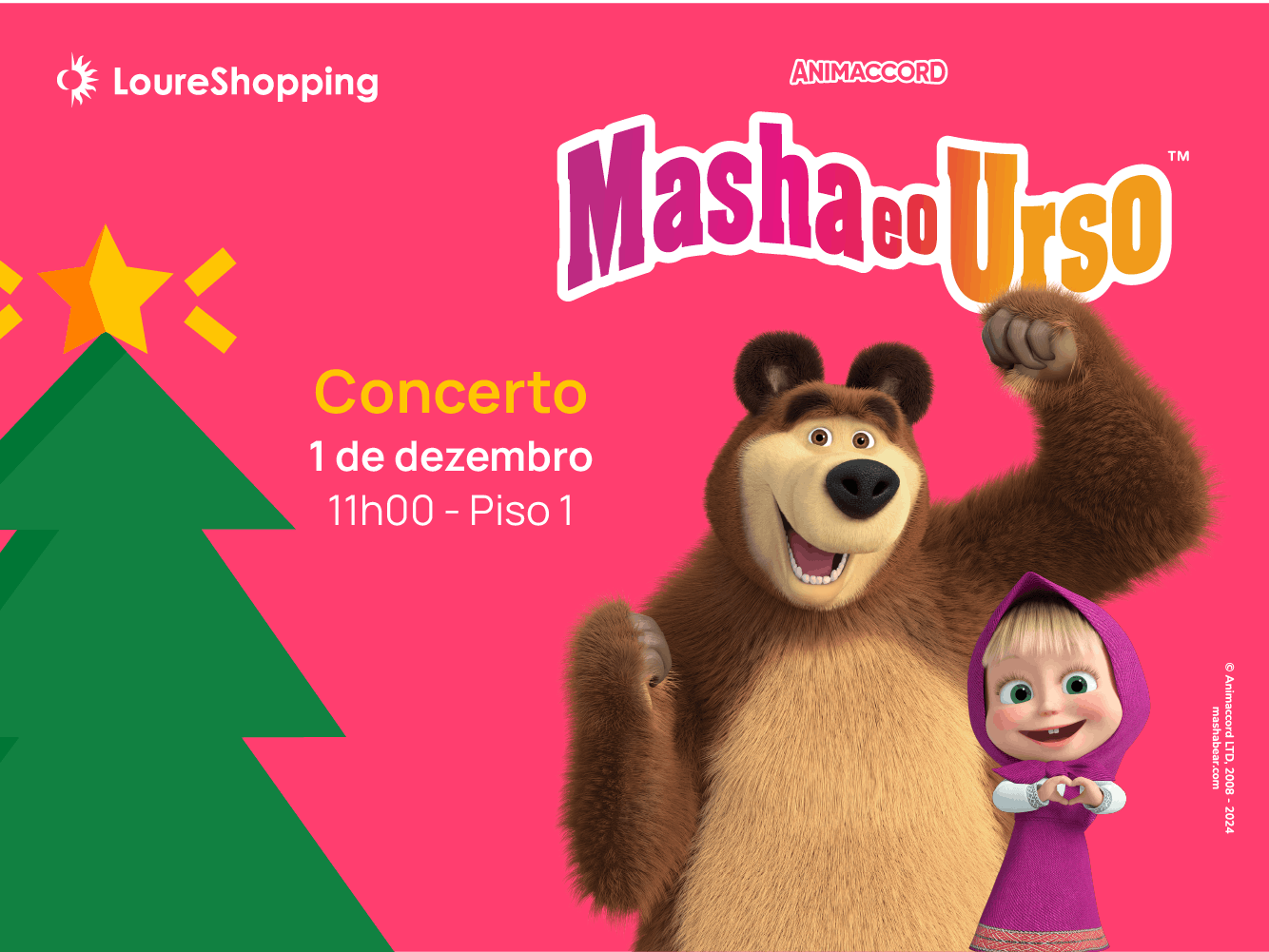 Concerto «Masha e o Urso»