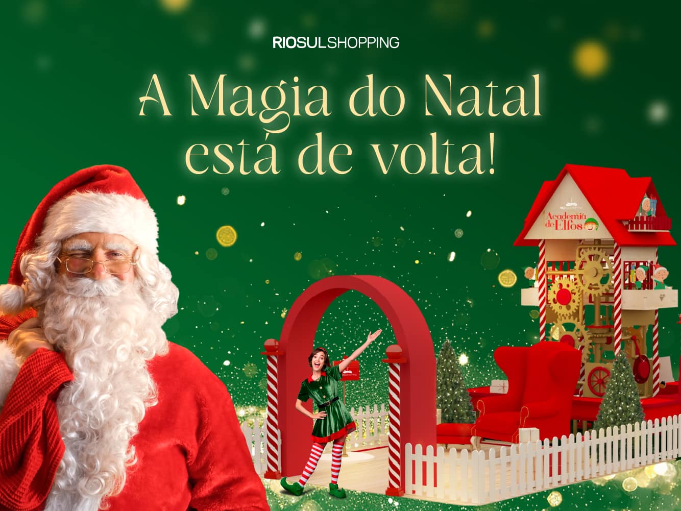 RioSul Shopping – A Magia do Natal está de volta!