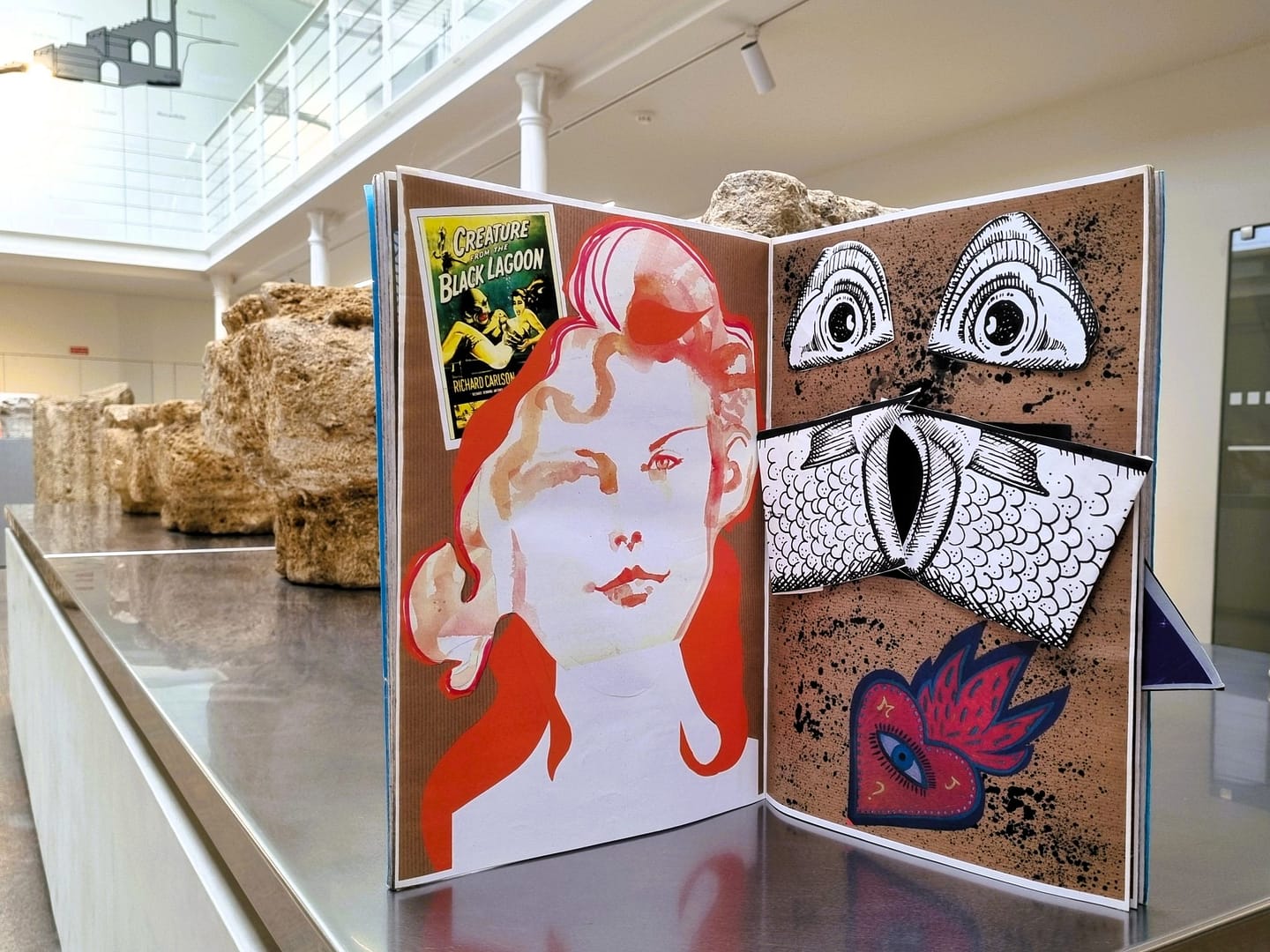 O mito de Scilla em pop-up