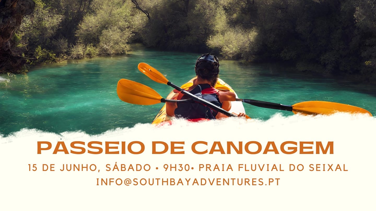 Passeio de canoagem