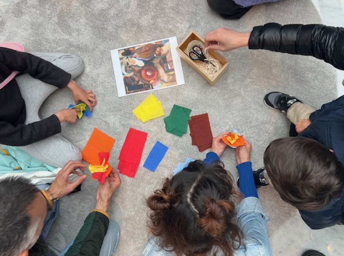 Uma Coleção a Dois Tempos – Visita-Oficina em família