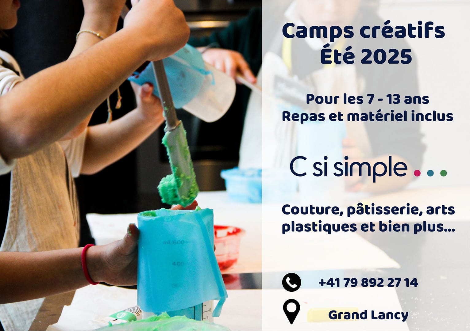 C si simple – Camps créatifs Été 2025
