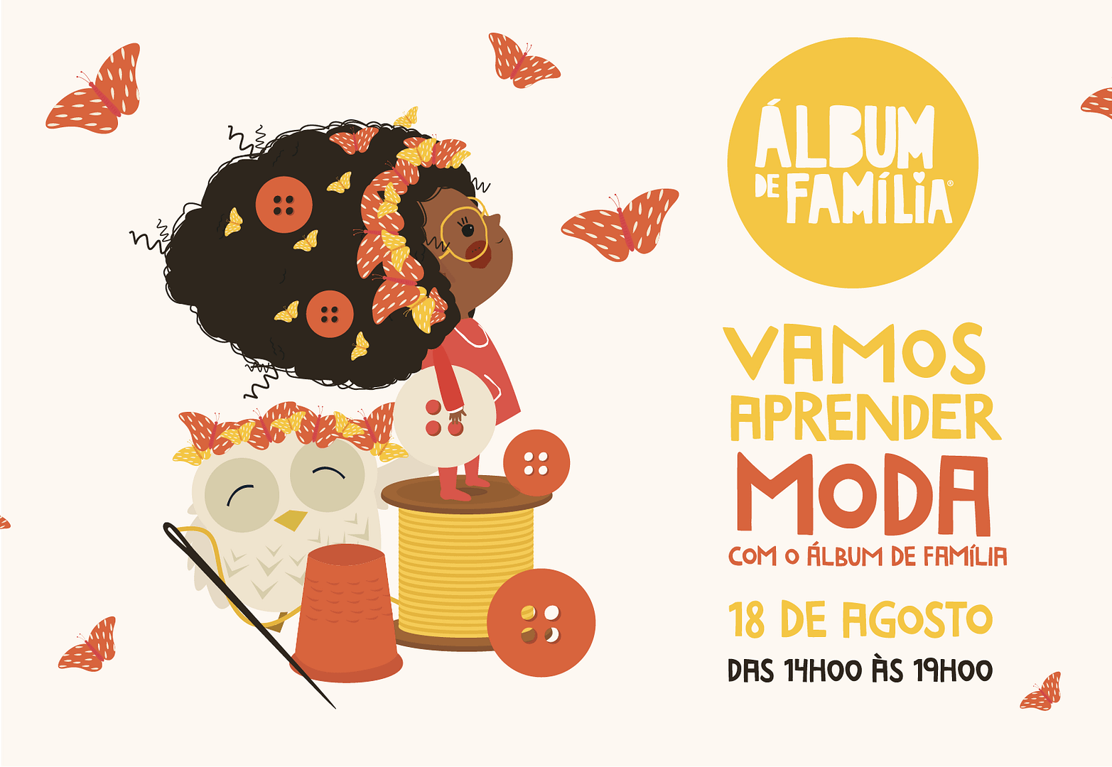 Vamos aprender moda com o Álbum de Família