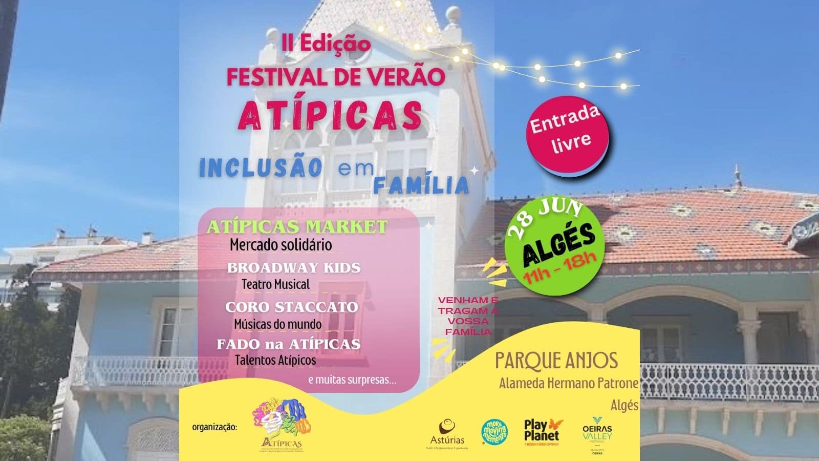 II Festival AtĂpicas – InclusĂŁo em famĂlia