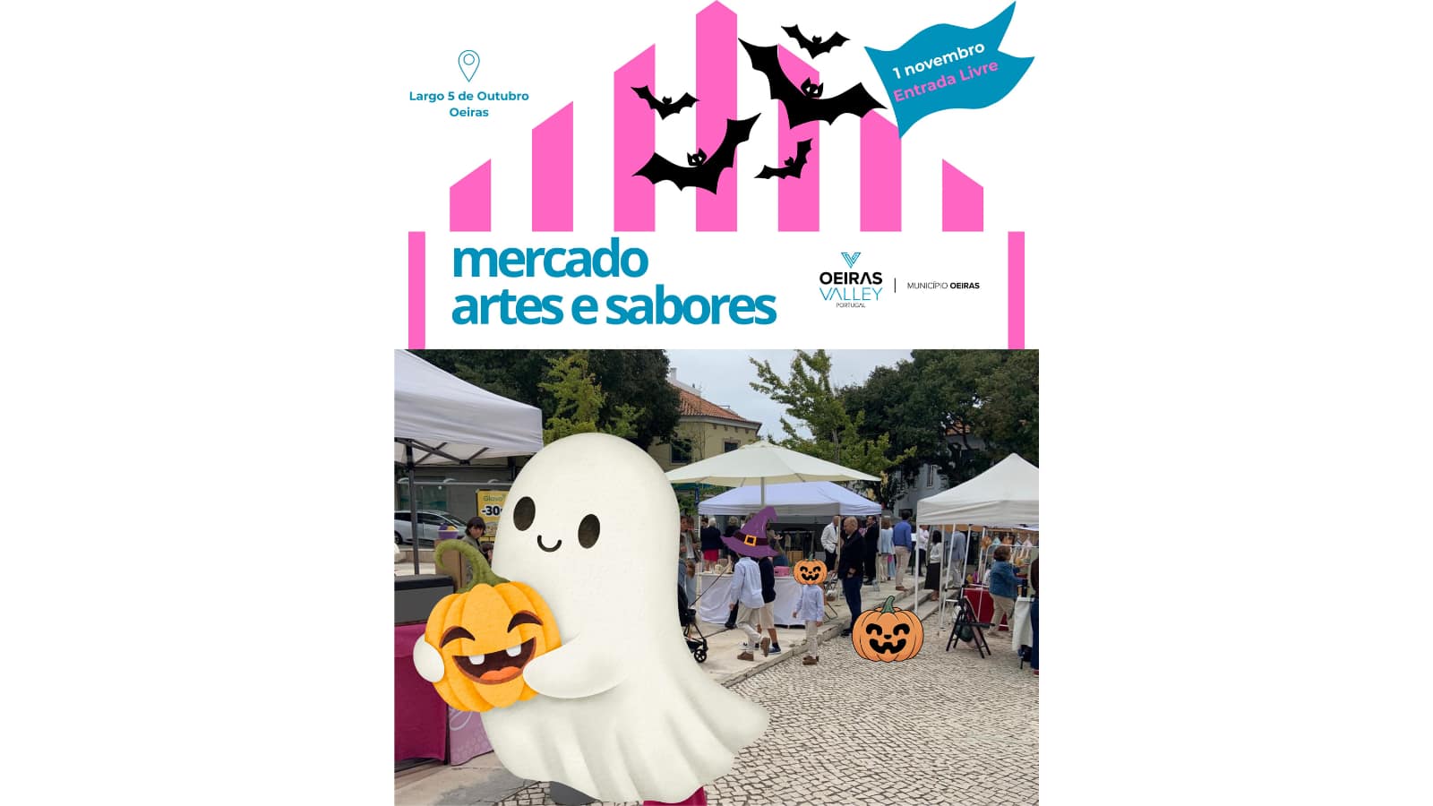 Mercado Artes e Sabores – Celebrar o Halloween