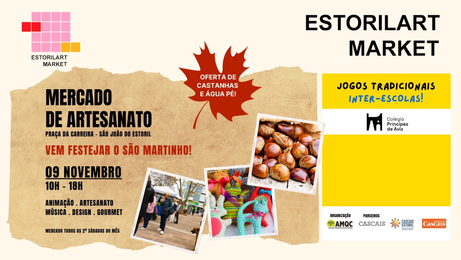 Estorilart Market – Vem festejar o São Martinho!