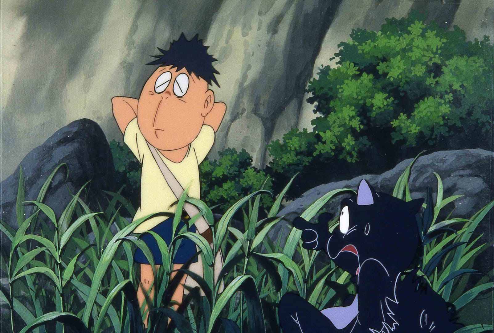 Exibição do filme de animação «Kappa no Sampei» (1993) de Toshio Hirata