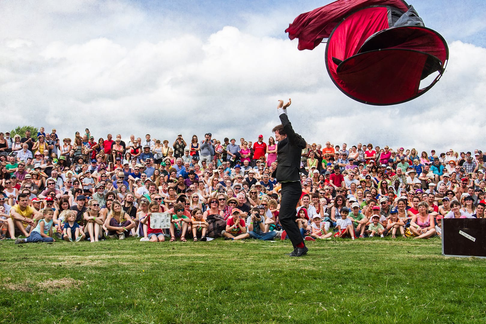 Spectacle jeune public en plein air «Deux secondes!»