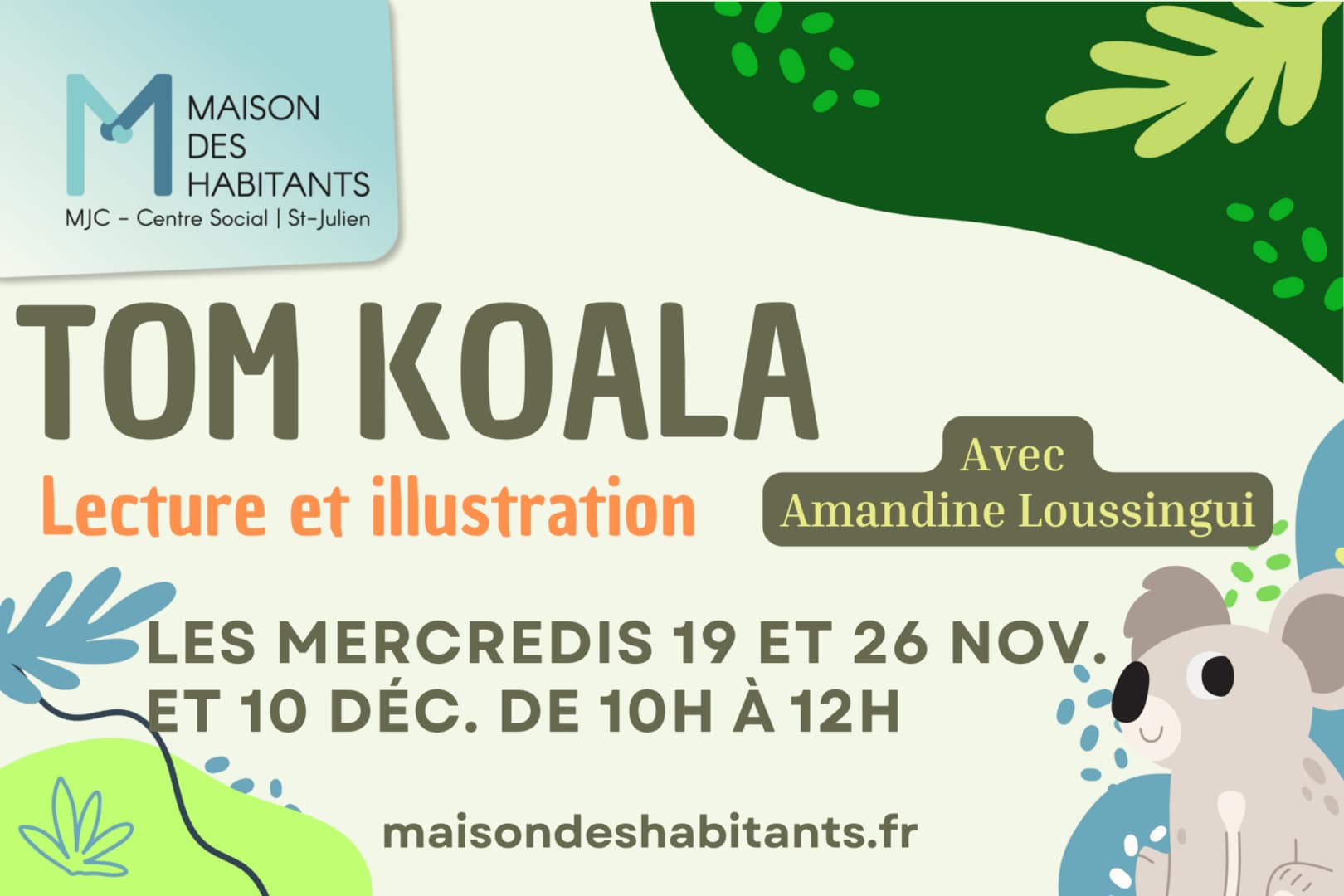 Atelier créatif – Tom Koala