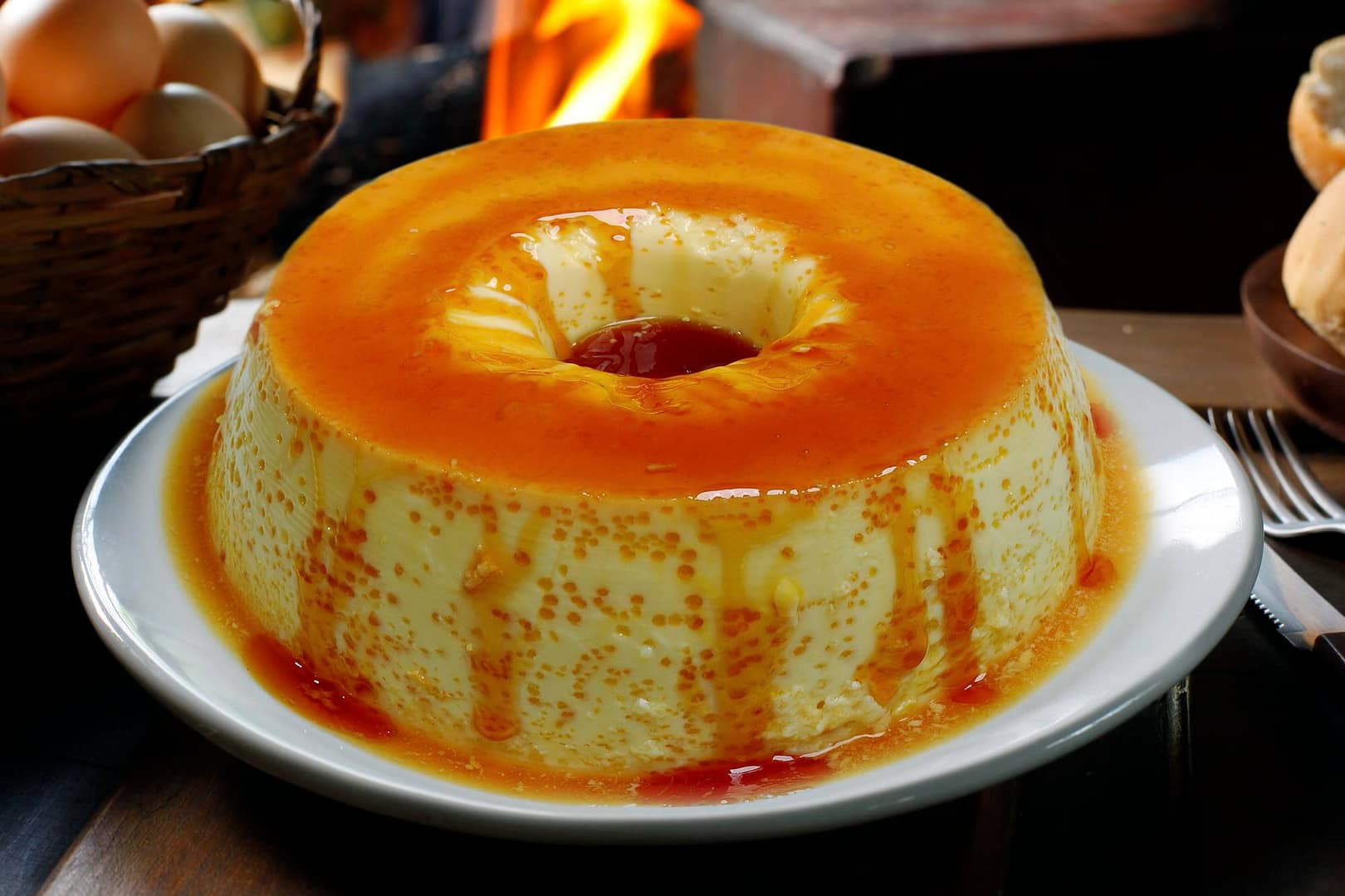 A Cozinha é um laboratório – Desperdício não… Pudim de pão