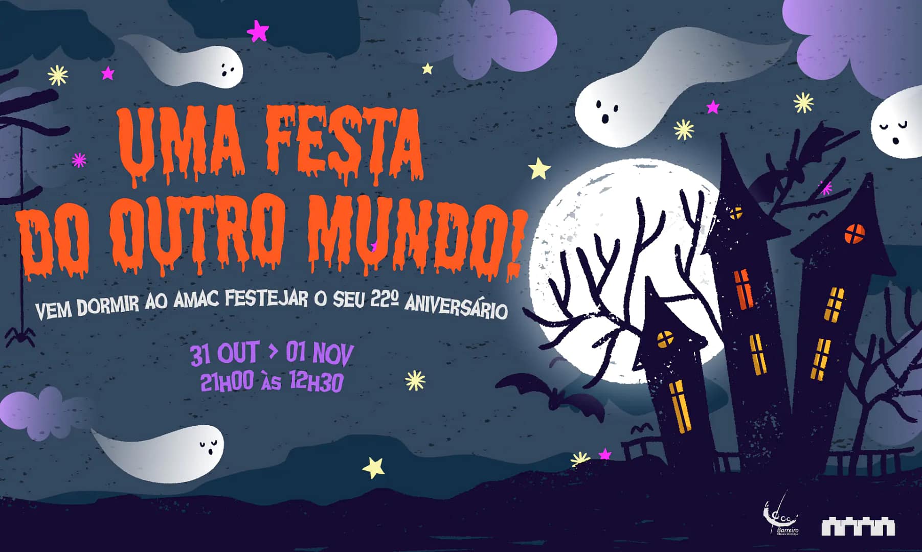 Noite de Halloween no AMAC – Uma Festa do outro mundo!
