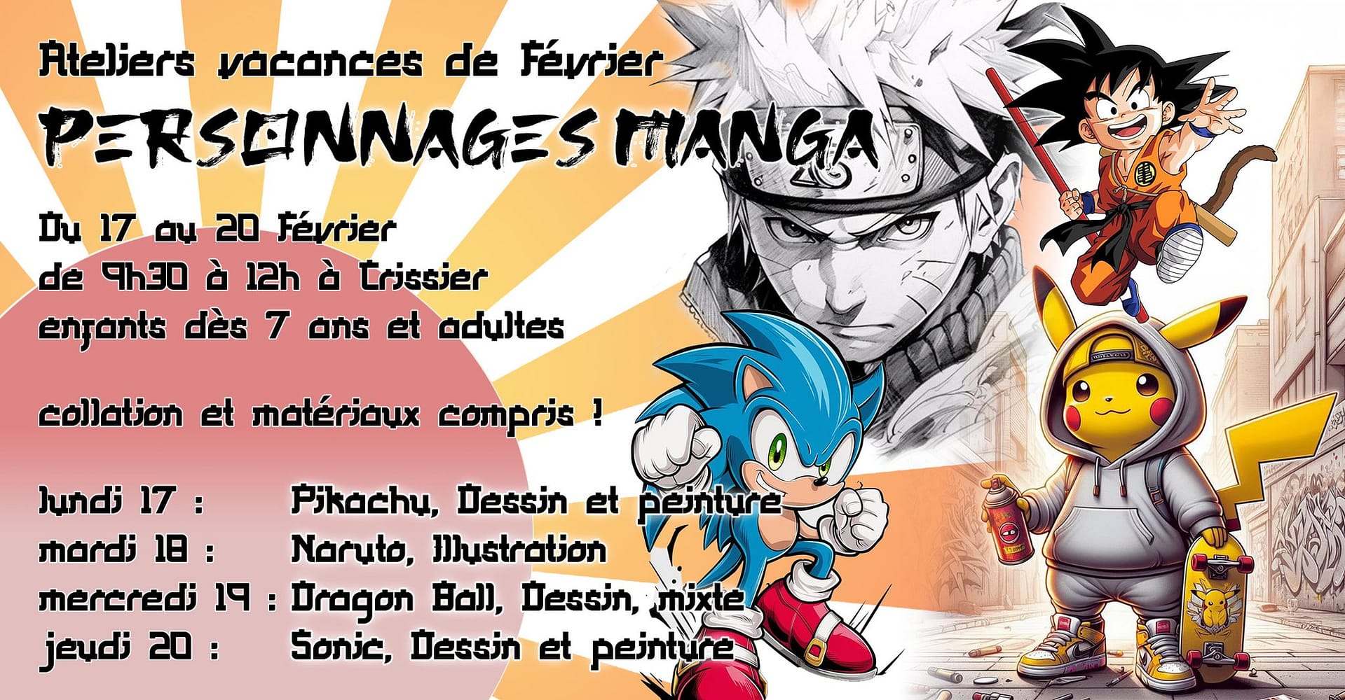 Ateliers Personnages Manga