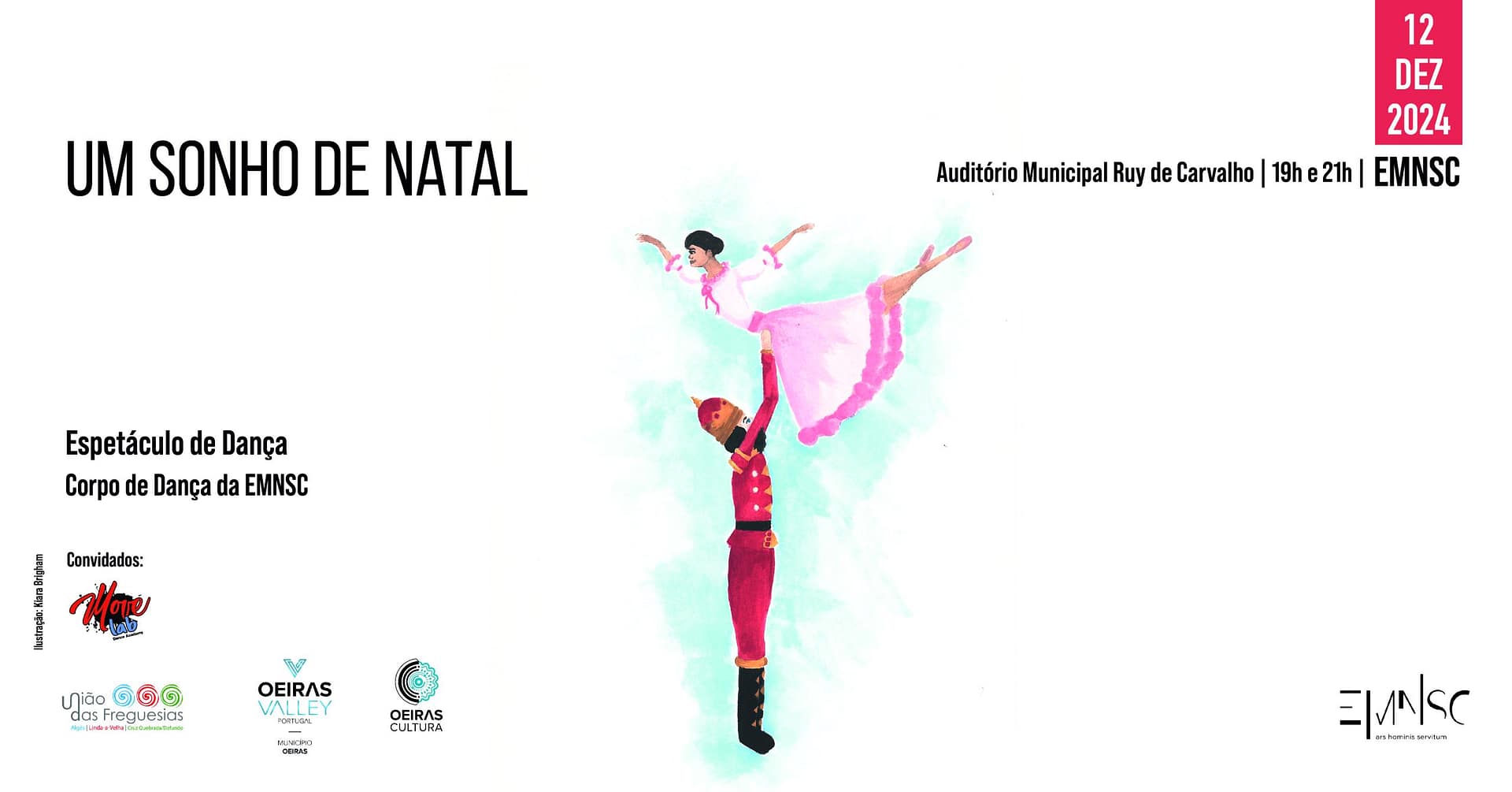 Espetáculo de dança «Um Sonho de Natal»