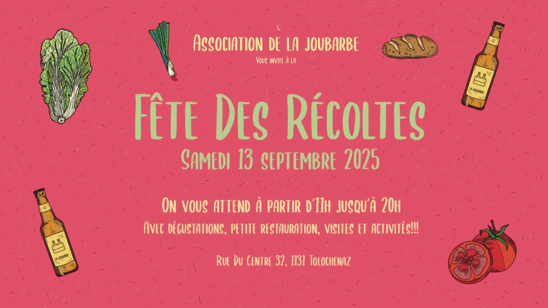 Fête des Récoltes à la Joubarbe