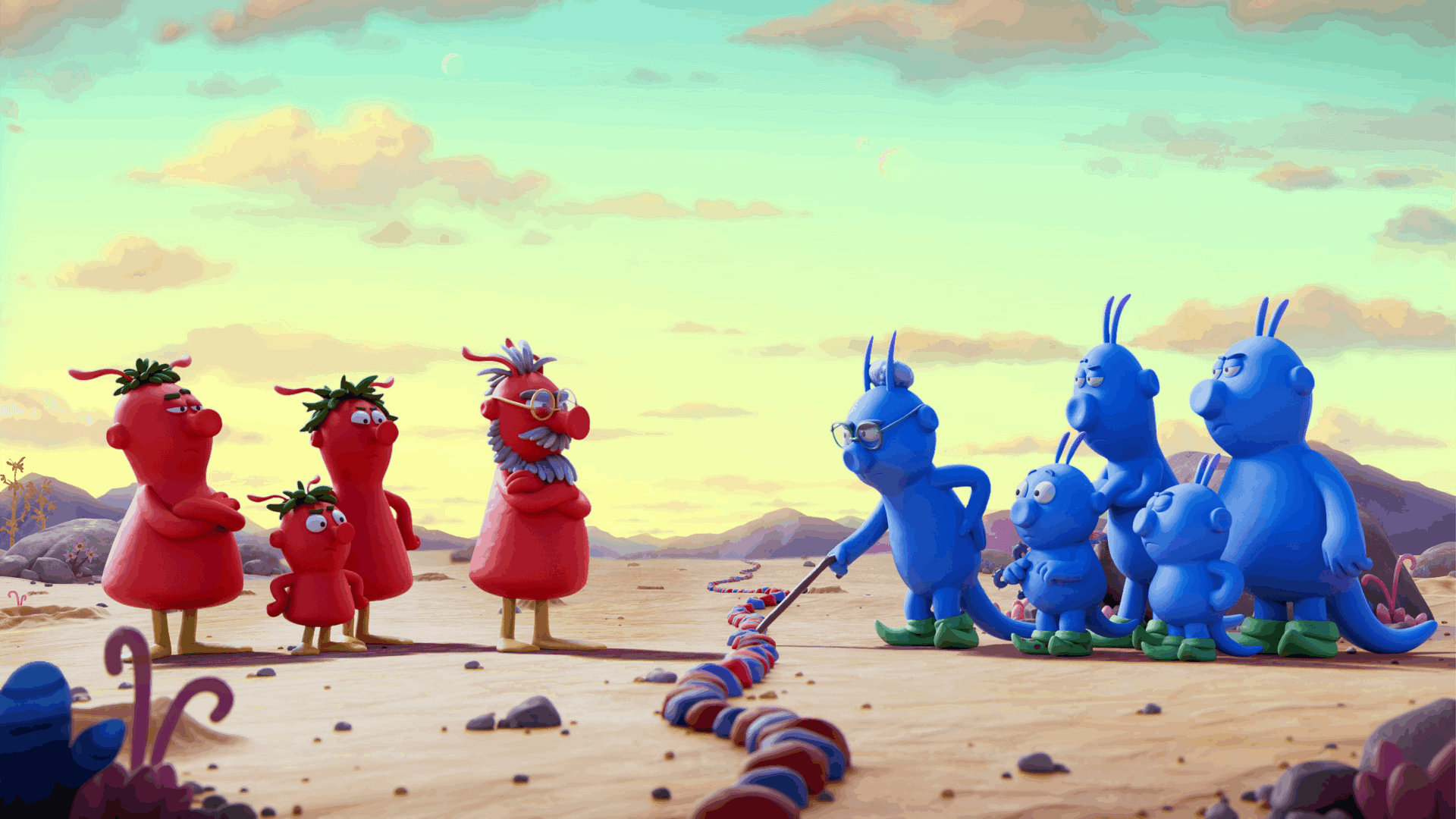 Les Tourouges et les Toubleus – Ciné-mini