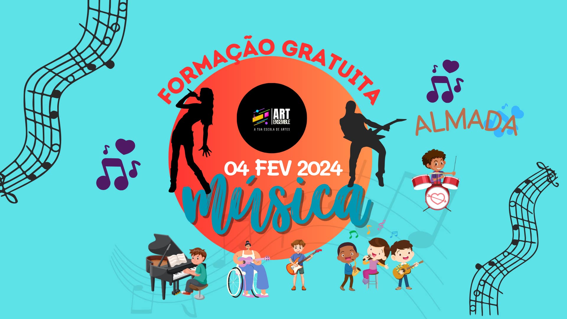 Formação Gratuita de Música