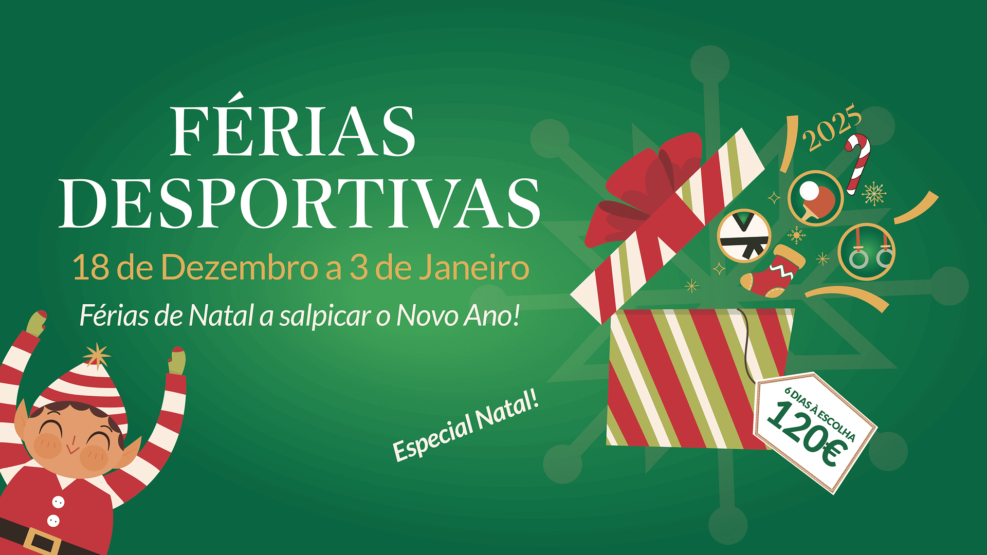 Lisboa Ginásio Clube – Férias Desportivas: Férias de Natal a salpicar o Novo Ano!